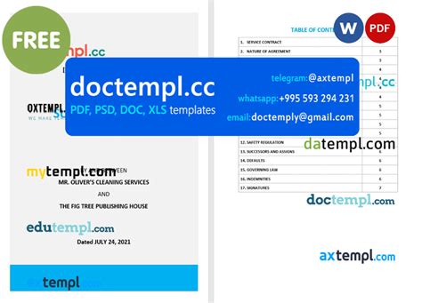 Image result for Procurement Service Contract Template