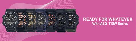 Casio Youth-Combination Analog-Digital Black Dial Men's Watch - AEQ ...