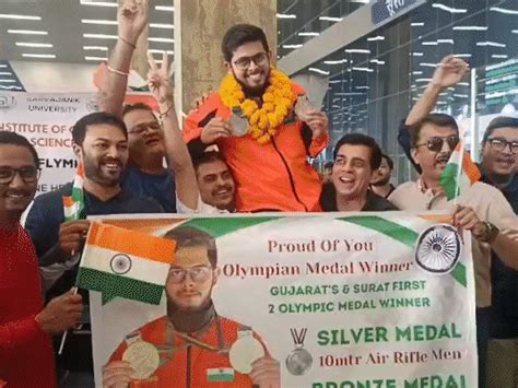 Surat Mohammed Murtuza Vaniya Wins Two Shooting Medals Summer ...