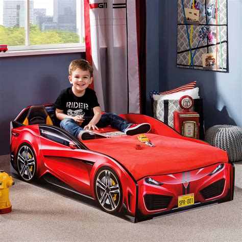 Zoomie Kids Kurtz Toddler Cars Bed by Zoomie Kids & Reviews | Wayfair