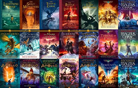 (Descargar PDF) LIBROS DE RICK RIORDAN (Percy Jackson, Crónicas de Kane ...