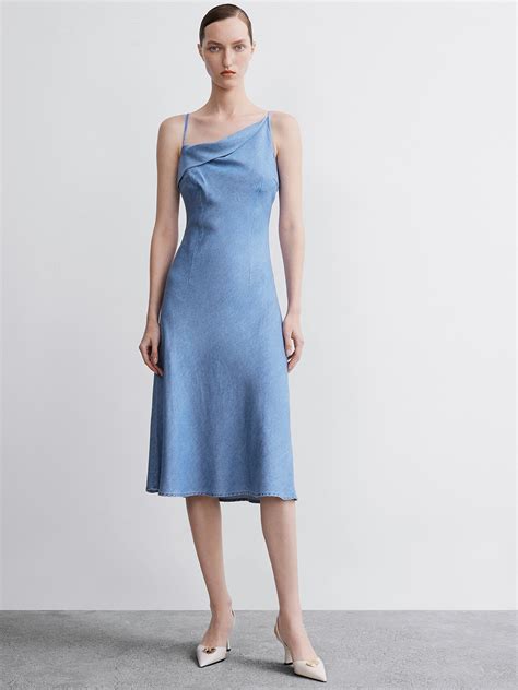 Buy Urban Revivo Denim A Line Dress - Dresses for Women 22688596 | Myntra