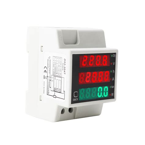 ಎಸಿ 80-300 ವಿ 100 ಎ ಡಿಜಿಟಲ್ ಎನರ್ಜಿ ಮೀಟರ್ ಡಿಐಎನ್ ರೈಲ್ | Ubuy India