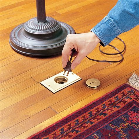 How to Install a Floor Outlet (DIY) | Family Handyman