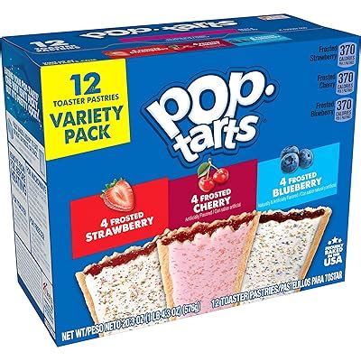 Buy Pop-Tarts, Breakfast Toaster Pastries, Variety Pack, Proudly Baked ...