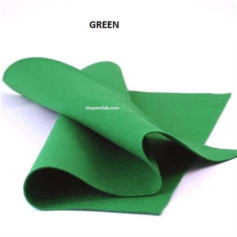 Wefab Fleece Fabric Non-Woven Multicolors 180 GSM Felt Cloth for Bags ...