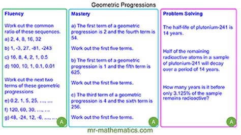 Image result for Geometric Progression Real Life Examples