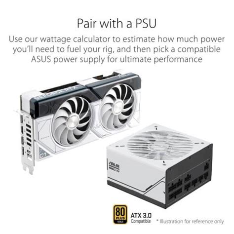 Asus Dual GeForce RTX 4070 Super White OC 12GB Graphics Card