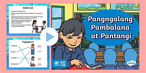 Pangngalang Pantangi at Pambalana | Grade 1 | Twinkl