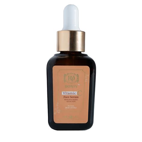 DONIV Vitamin C Face Serum With Yuzu & Hydrating Hyaluronic Acid ...