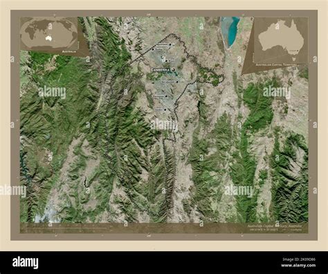 Australian Capital Territory, territory of Australia. High resolution ...