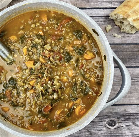 Hearty Lentil Soup - Heather Mangieri Nutrition