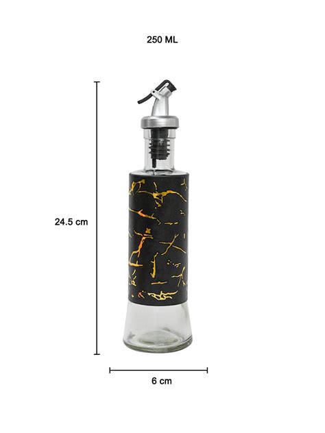Marble Oil Dispenser - 250Ml, Black - Market99 – MARKET99