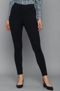 Allen Solly Regular Fit Women Black Trousers - Buy Allen Solly Regular ...