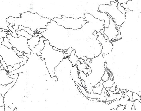 Image result for Asia Map Test