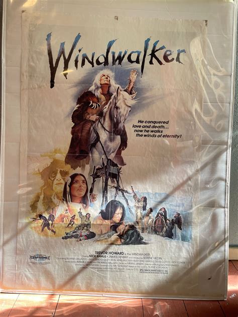 Windwalker (1980) Collectible Western Movie Poster W/ Trevor Howard ...