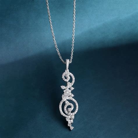 92.5 Silver zircon Pendant – Unniyarcha Design