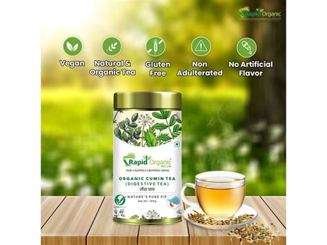 Rapid Organic Launches Organic Cumin Tea