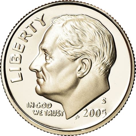 One Dime 2005 Roosevelt, Coin from United States - Online Coin Club