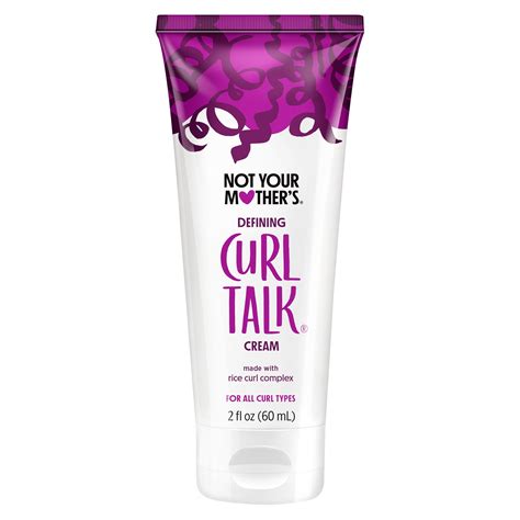 Not Your Mother's Curl Talk Defining Curl Cream, 2 fl oz, Travel Size ...