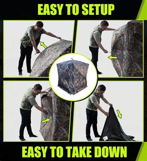 THUNDERBAY 270 Degree See Through Hunting Blind, India | Ubuy