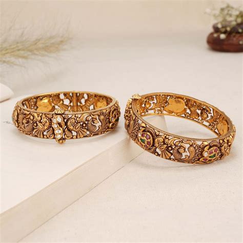 Classy Antique Bangles – Sri Vasavi Thanga Maaligai