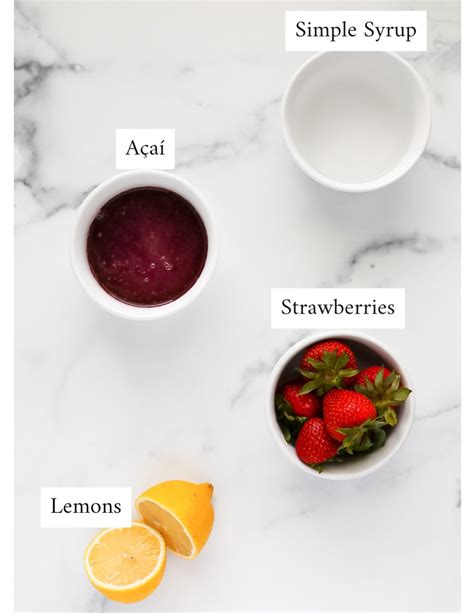 Strawberry Acai Lemonade With Apple Juice at Jason Criner blog