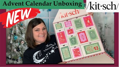 Kitsch *NEW* Advent Calendar Unboxing - YouTube