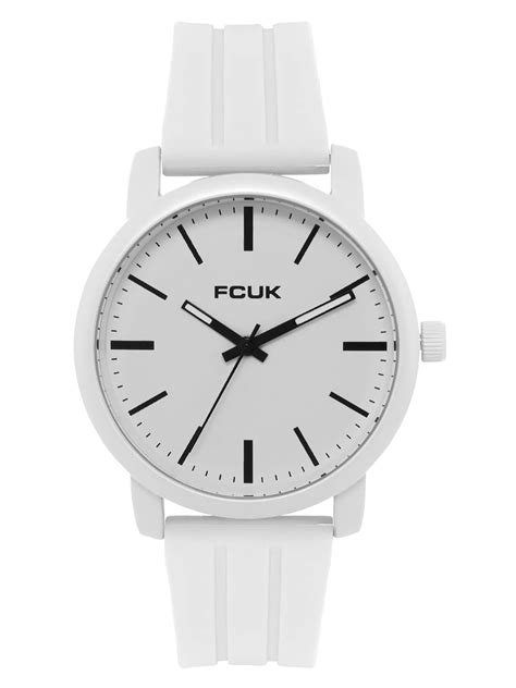 Buy FCUK Analog White Dial Men's Watch-FK0011E at Amazon.in