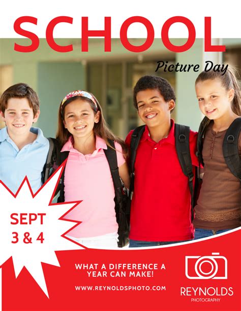 Back To School Picture Day Flyer Template | MyCreativeShop