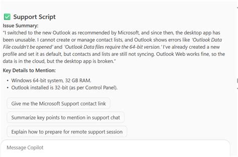 Outlook cannot create contact lists, Shows errors like Outlook data ...