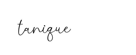 75+ Tanique Name Signature Style Ideas | Exclusive ESignature