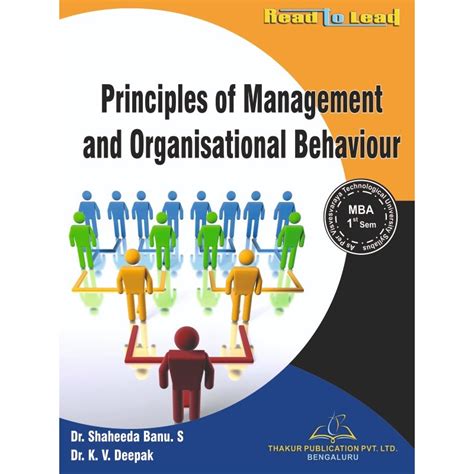 Principles of Management and Organisational Behaviour BU MBA 1 SEMESTER ...