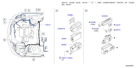 2020 Nissan Rogue Controller Unit IPDM Engine Room. Electrical, System, WIRING - 284B7-CK02A ...