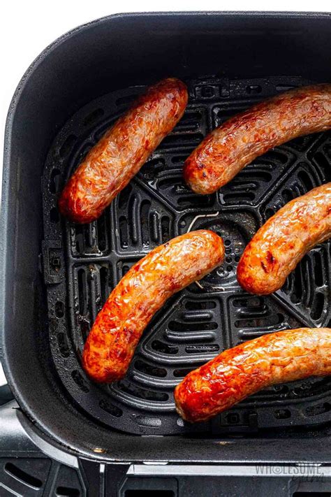 Air Fryer Brats - Wholesome Yum
