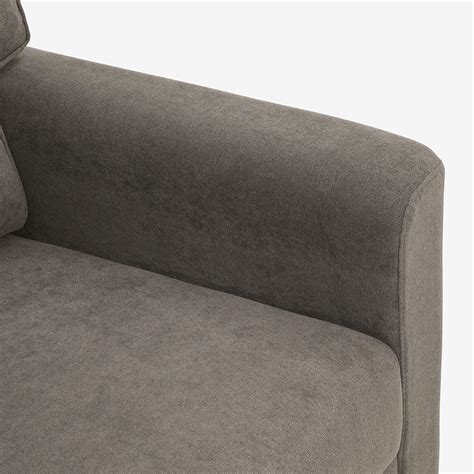 Buy Utopia Grey Fabric 3 Seater Sofa Online and Get Upto 25% Off* On ...