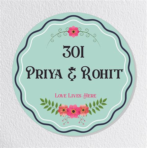 Subak English Design Name Plate | Subak