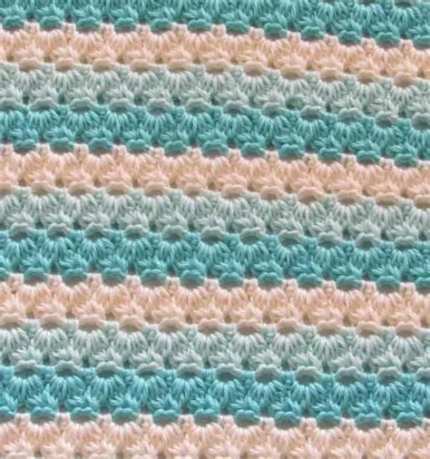 Crochet Afghan Stripes Pattern - Easy Crafts patterns