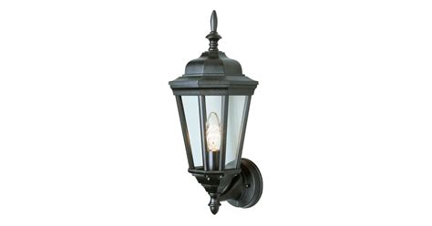 Trans Globe Lighting 4095 BK Single Light Up Lighting Outdoor Wall ...