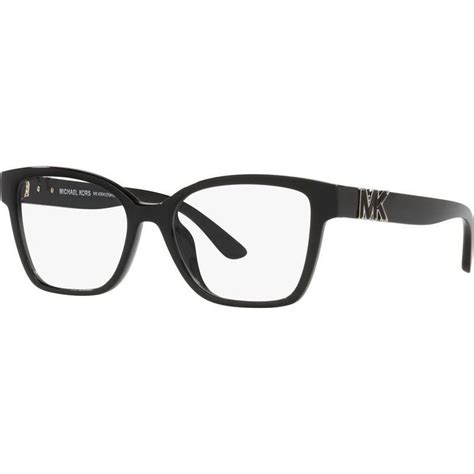 Shop Michael Kors Glasses Karlie MK4094U Black/Clear Glasses