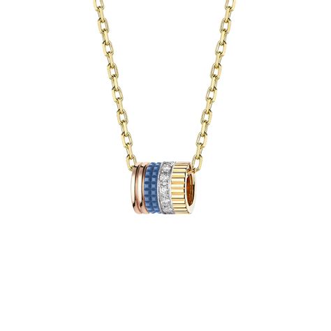 Quatre Blue Edition Pendant, S Motif | Boucheron Austria
