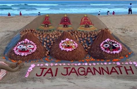 करीब 250 नारियल और पांच टन बालू...पद्मश्री सुदर्शन पटनायक ने पुरी ...