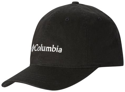 Columbia Unisex Black Columbia ROC Logo Ballcap (Sun Protection)