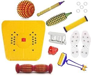 Ykid Acupressure Massager Sujok Therapy Combo Kit for Stress Pain ...