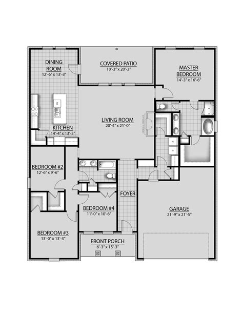The Comstock III H - Open Floor Plan - DSLD Homes | DSLD Homes