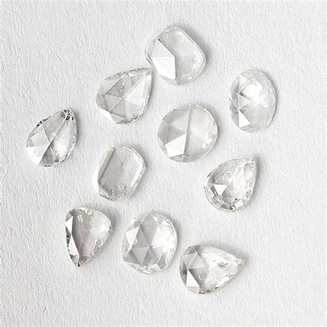 Loose Oval Melee Rose Cut Diamonds for Sale – Mystique Diamond