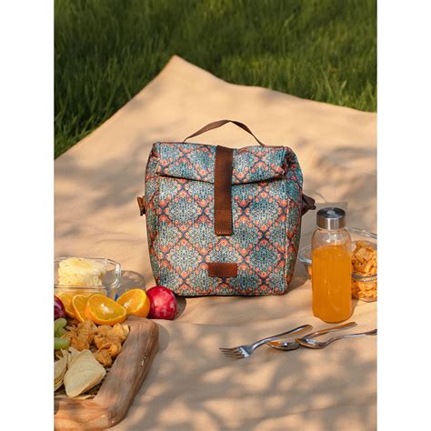 Buy Zouk Kolkata Nouveau Roll Up Lunch Bag Online