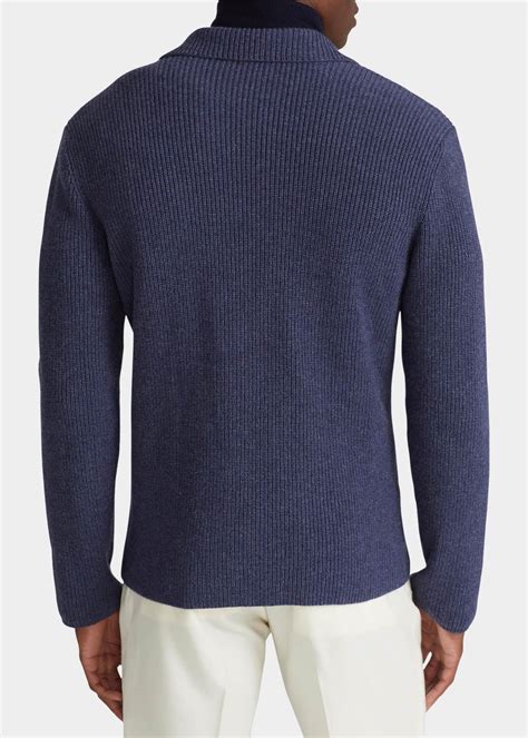 Ralph Lauren Purple Label Men's Cashmere Cardigan Sweater - Bergdorf ...
