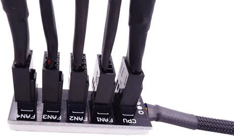 Fancasee Fan Hub Splitter Extension Cable, 1 to 5 Way Power India | Ubuy