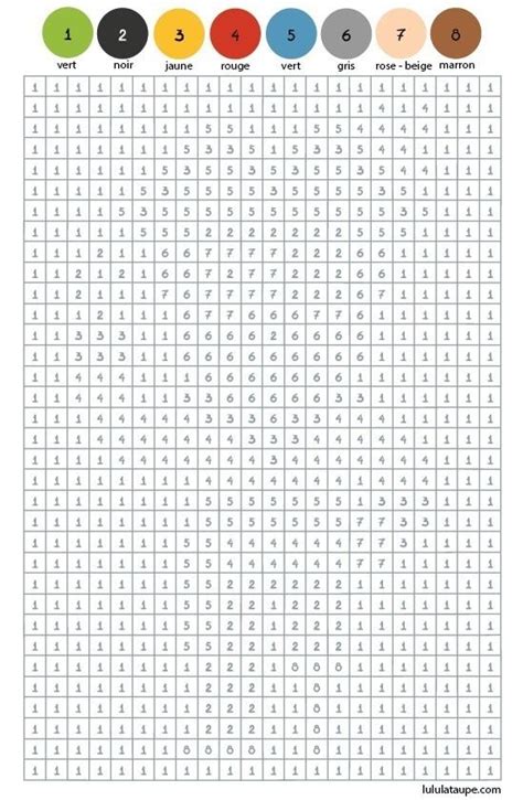 Printable Pixel Color Pages 的图像结果